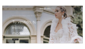 Caso de éxito Atelier Jeny Zegarra, implementación de calendario de reservas online para atelier de vestidos de novia a medida desarrollado por Marilia Peñaloza